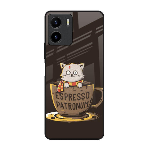 Tea With Kitty Vivo Y15s Glass Back Cover Online