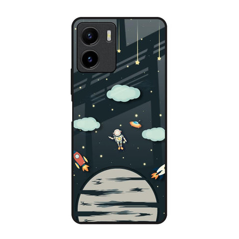 Astronaut Dream Vivo Y15s Glass Back Cover Online