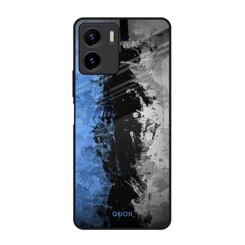 Dark Grunge Vivo Y15s Glass Back Cover Online
