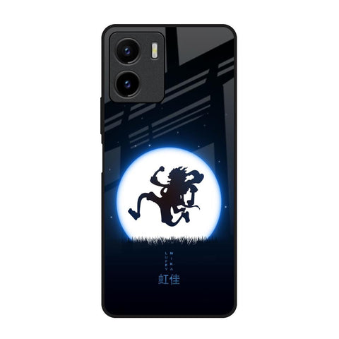 Luffy Nika Vivo Y15s Glass Back Cover Online