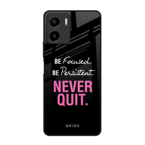 Be Focused Vivo Y15s Glass Back Cover Online