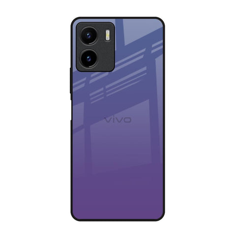 Indigo Pastel Vivo Y15s Glass Back Cover Online