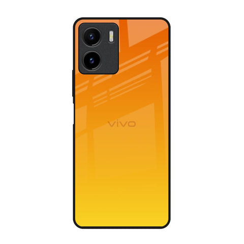 Sunset Vivo Y15s Glass Back Cover Online