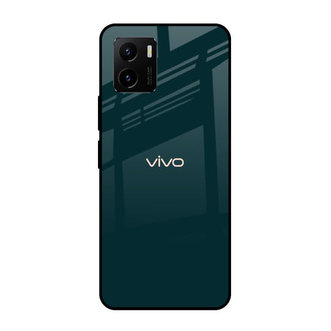 Hunter Green Vivo Y15s Glass Cases & Covers Online