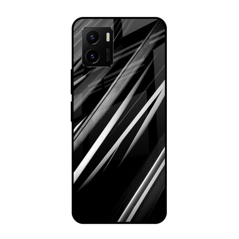 Black & Grey Gradient Vivo Y15s Glass Cases & Covers Online