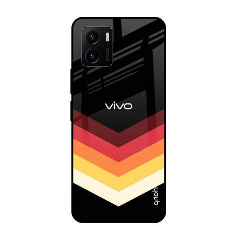 Abstract Arrow Pattern Vivo Y15s Glass Cases & Covers Online