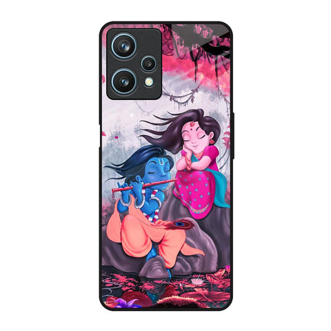 Radha Krishna Art Realme 9 Pro 5G Glass Back Cover Online