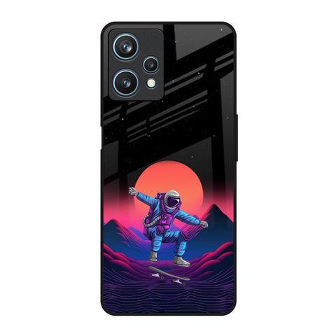 Retro Astronaut Realme 9 Pro 5G Glass Back Cover Online