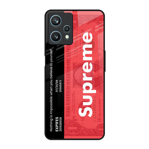 Supreme Ticket Realme 9 Pro 5G Glass Back Cover Online