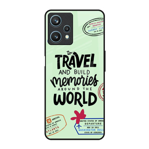 Travel Stamps Realme 9 Pro 5G Glass Back Cover Online
