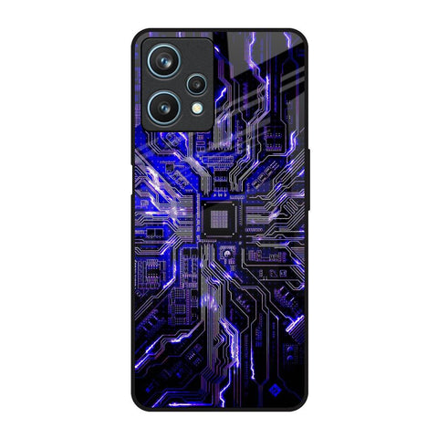 Techno Color Pattern Realme 9 Pro 5G Glass Back Cover Online