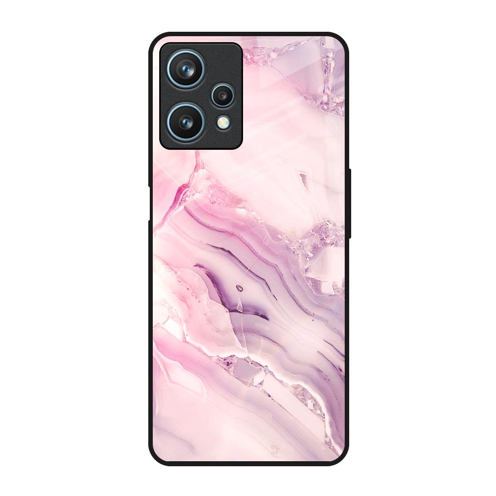 Diamond Pink Gradient Realme 9 Pro 5G Glass Back Cover Online