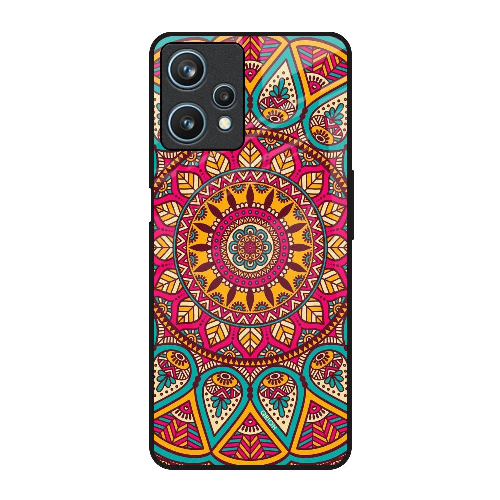 Elegant Mandala Realme 9 Pro 5G Glass Back Cover Online