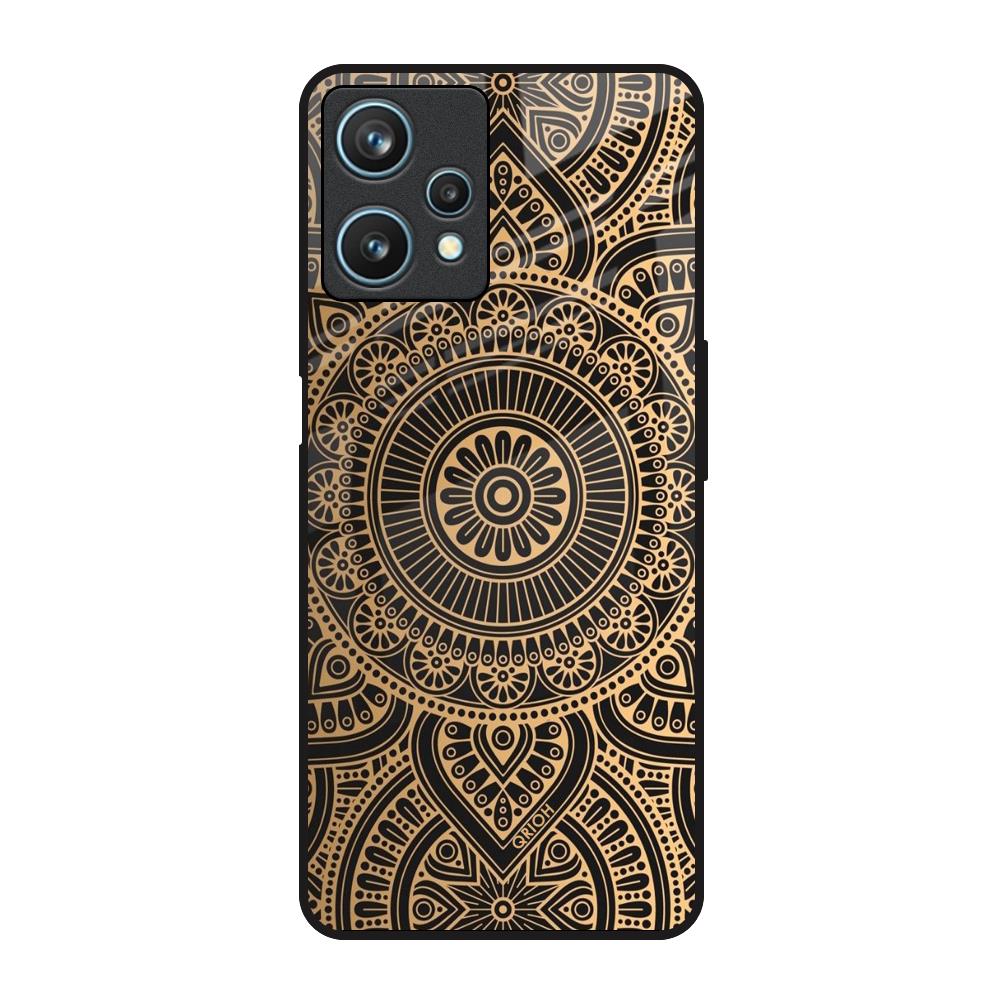 Luxury Mandala Realme 9 Pro 5G Glass Back Cover Online