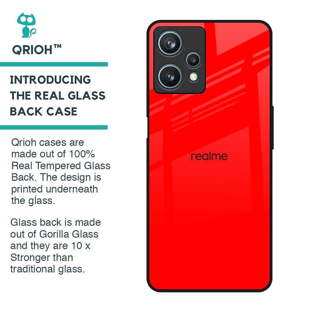 Blood Red Glass Case for Realme 9 Pro 5G