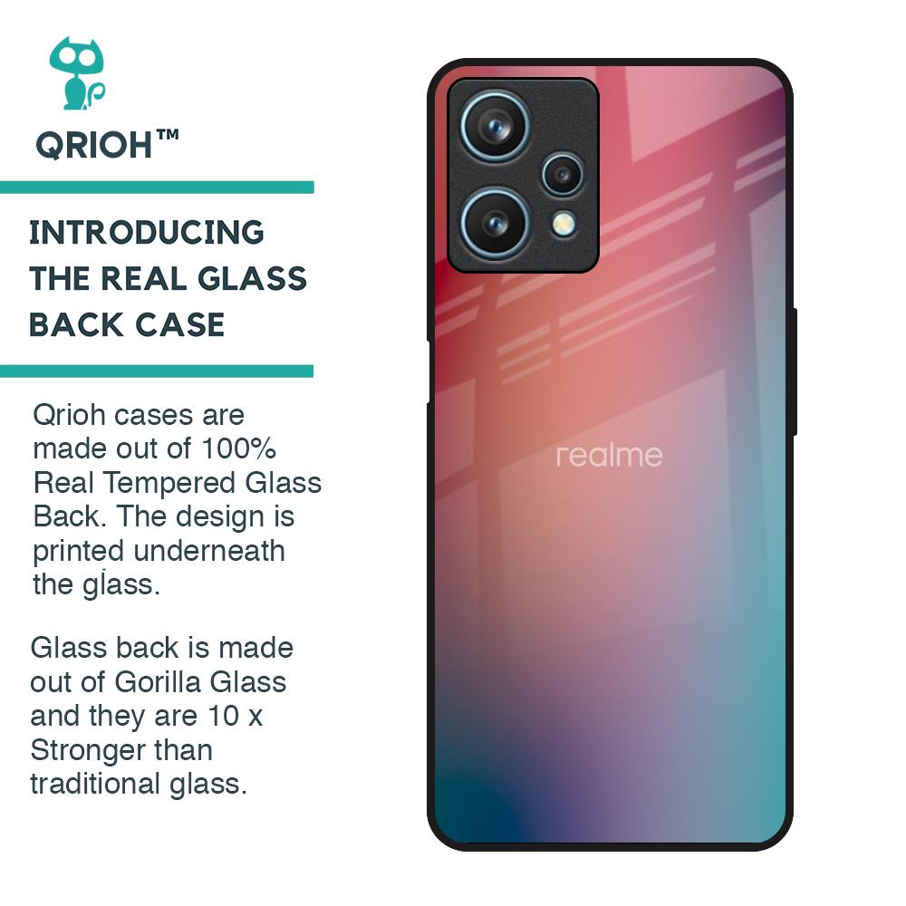 Dusty Multi Gradient Glass Case for Realme 9 Pro 5G