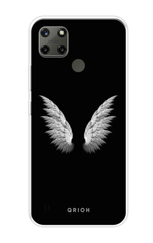 White Angel Wings Realme C25Y Back Cover