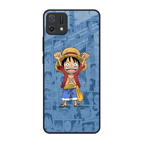 Chubby Anime Oppo A16K Glass Back Cover Online
