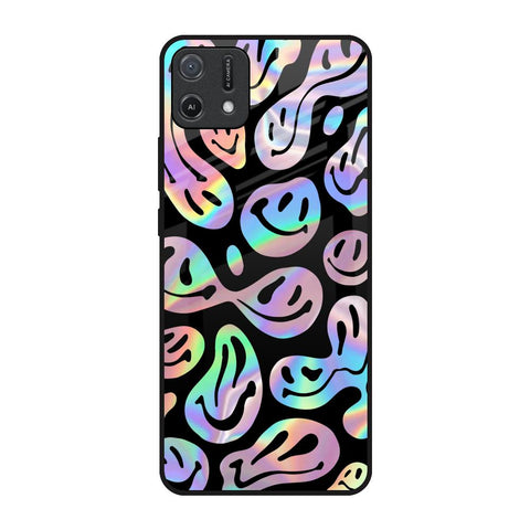 Acid Smile Oppo A16K Glass Back Cover Online