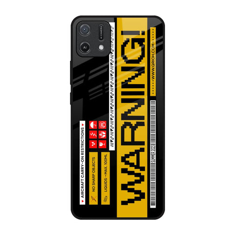 Aircraft Warning Oppo A16K Glass Back Cover Online