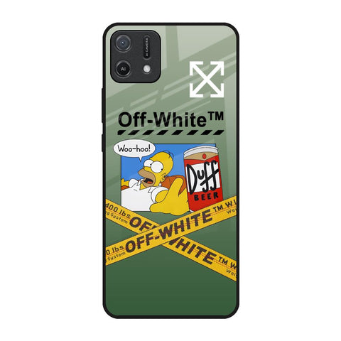 Duff Beer Oppo A16K Glass Back Cover Online