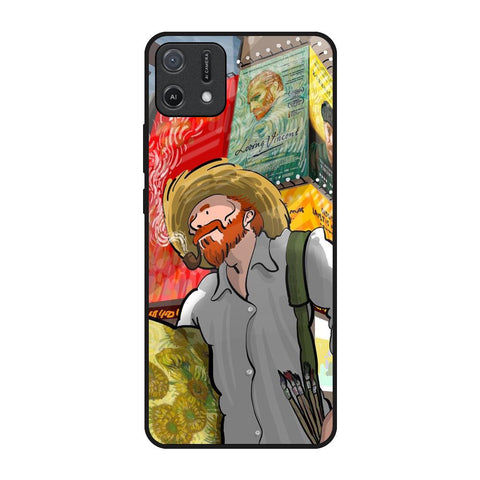 Loving Vincent Oppo A16K Glass Back Cover Online