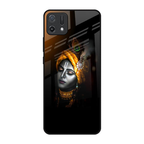 Ombre Krishna Oppo A16K Glass Back Cover Online