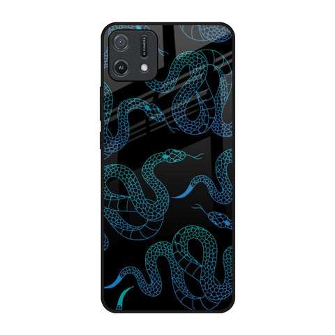 Serpentine Oppo A16K Glass Back Cover Online