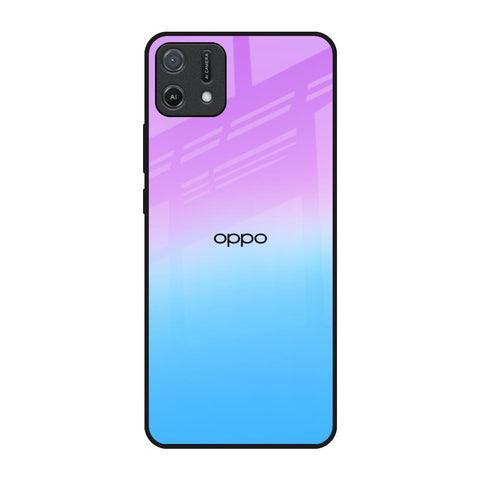 Unicorn Pattern Oppo A16K Glass Back Cover Online