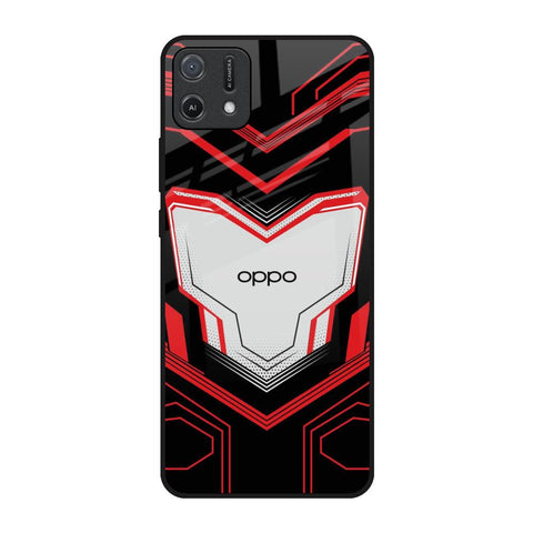 Quantum Suit Oppo A16K Glass Back Cover Online