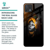 Ombre Krishna Glass Case for Oppo A16K