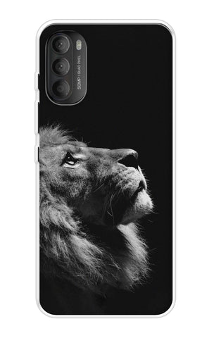 Lion Looking to Sky Motorola Moto G71 5G Back Cover
