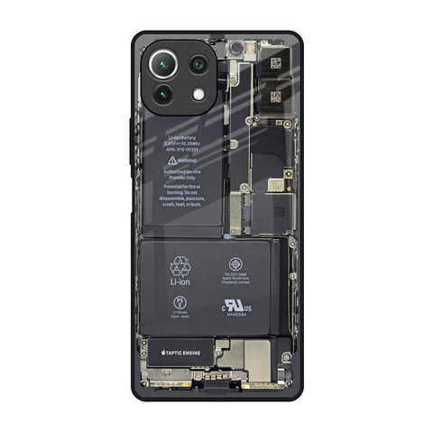 Skeleton Inside Mi 11 Lite NE 5G Glass Back Cover Online