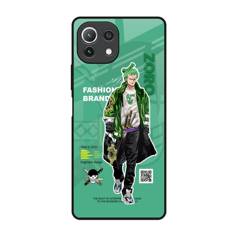 Zoro Bape Mi 11 Lite NE 5G Glass Back Cover Online