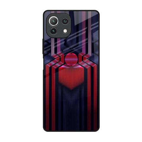 Super Art Logo Mi 11 Lite NE 5G Glass Back Cover Online