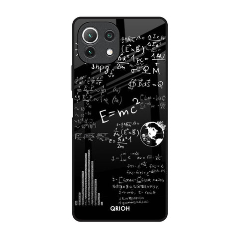 Funny Math Mi 11 Lite NE 5G Glass Back Cover Online