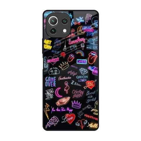 Accept The Mystery Mi 11 Lite NE 5G Glass Back Cover Online