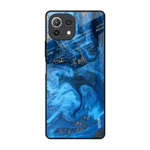 Gold Sprinkle Mi 11 Lite NE 5G Glass Back Cover Online
