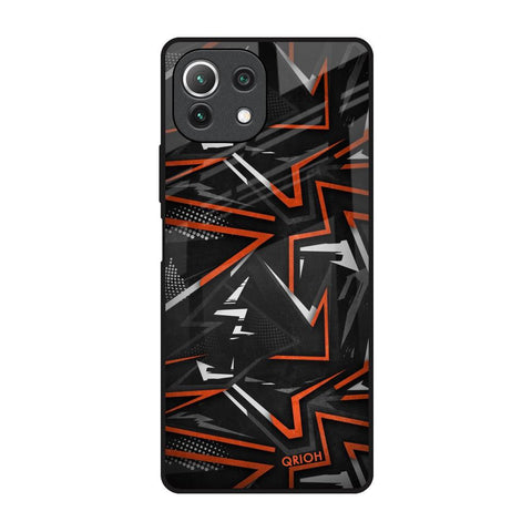 Vector Art Mi 11 Lite NE 5G Glass Back Cover Online
