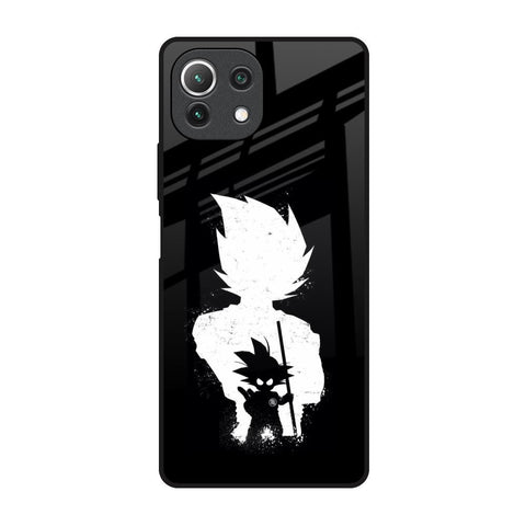 Monochrome Goku Mi 11 Lite NE 5G Glass Back Cover Online