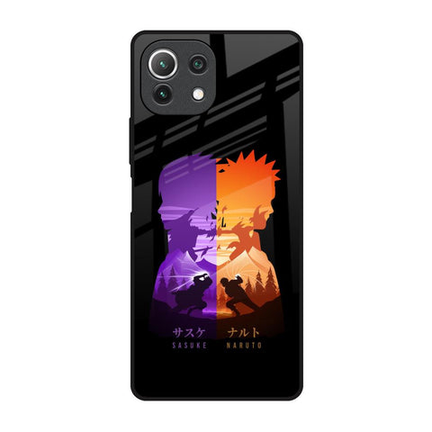 Minimalist Anime Mi 11 Lite NE 5G Glass Back Cover Online