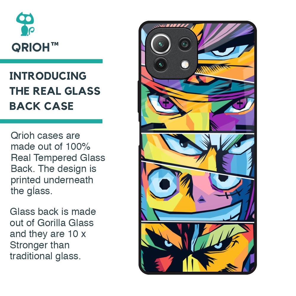 Anime Legends Glass Case for Mi 11 Lite NE 5G