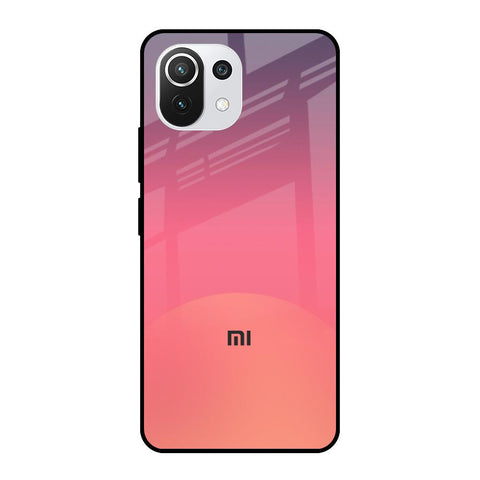 Sunset Orange Mi 11 Lite NE 5G Glass Cases & Covers Online