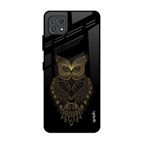 Golden Owl Samsung Galaxy F42 5G Glass Back Cover Online