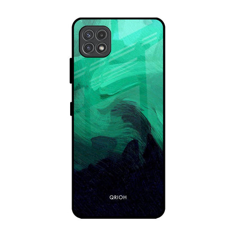 Scarlet Amber Samsung Galaxy F42 5G Glass Back Cover Online