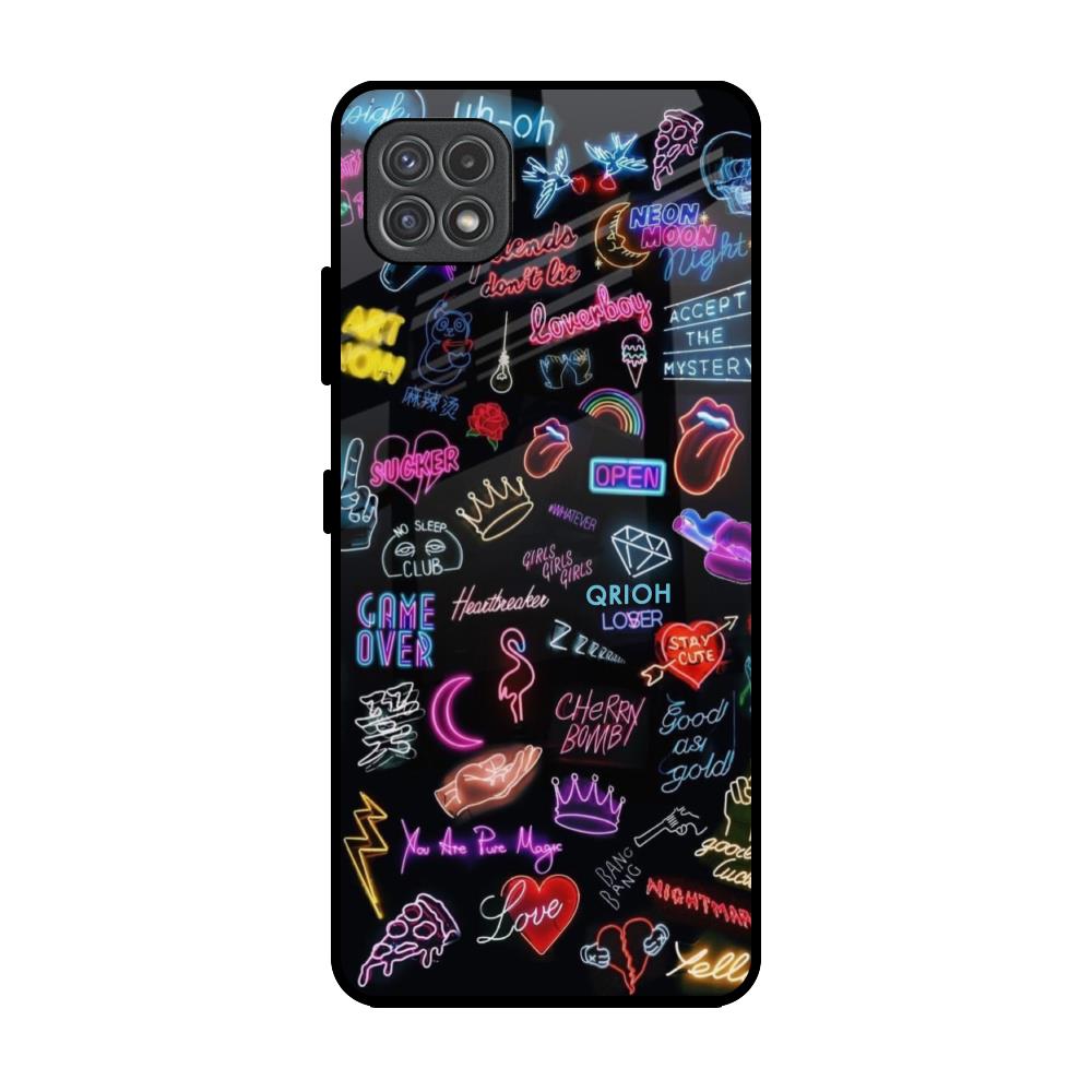 Accept The Mystery Samsung Galaxy F42 5G Glass Back Cover Online