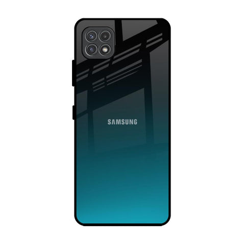 Ultramarine Samsung Galaxy F42 5G Glass Back Cover Online