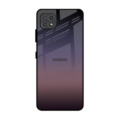 Grey Ombre Samsung Galaxy F42 5G Glass Back Cover Online