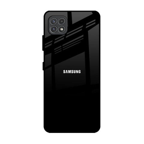Jet Black Samsung Galaxy F42 5G Glass Back Cover Online