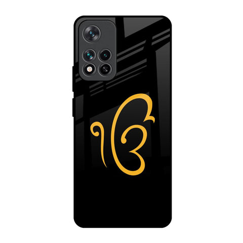 Luxury Fashion Initial Mi 11i HyperCharge Glass Back Cover Online